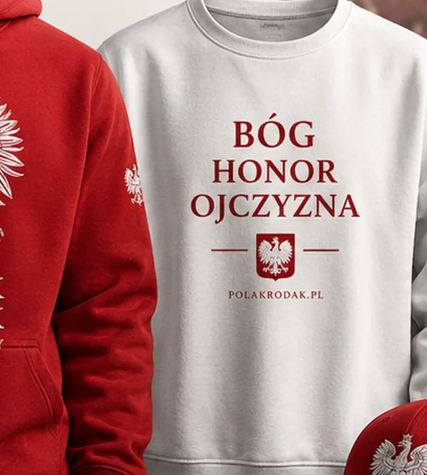 Bluza Biało-Czerwona